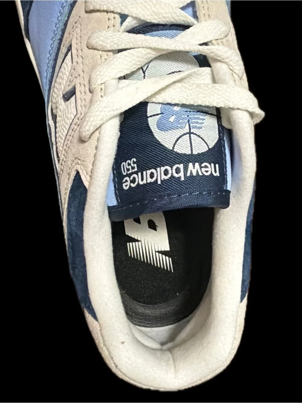 New Balance 550 Sneakers in Navy, Light Blue & Gray Men’s size 10.5 *NEW*